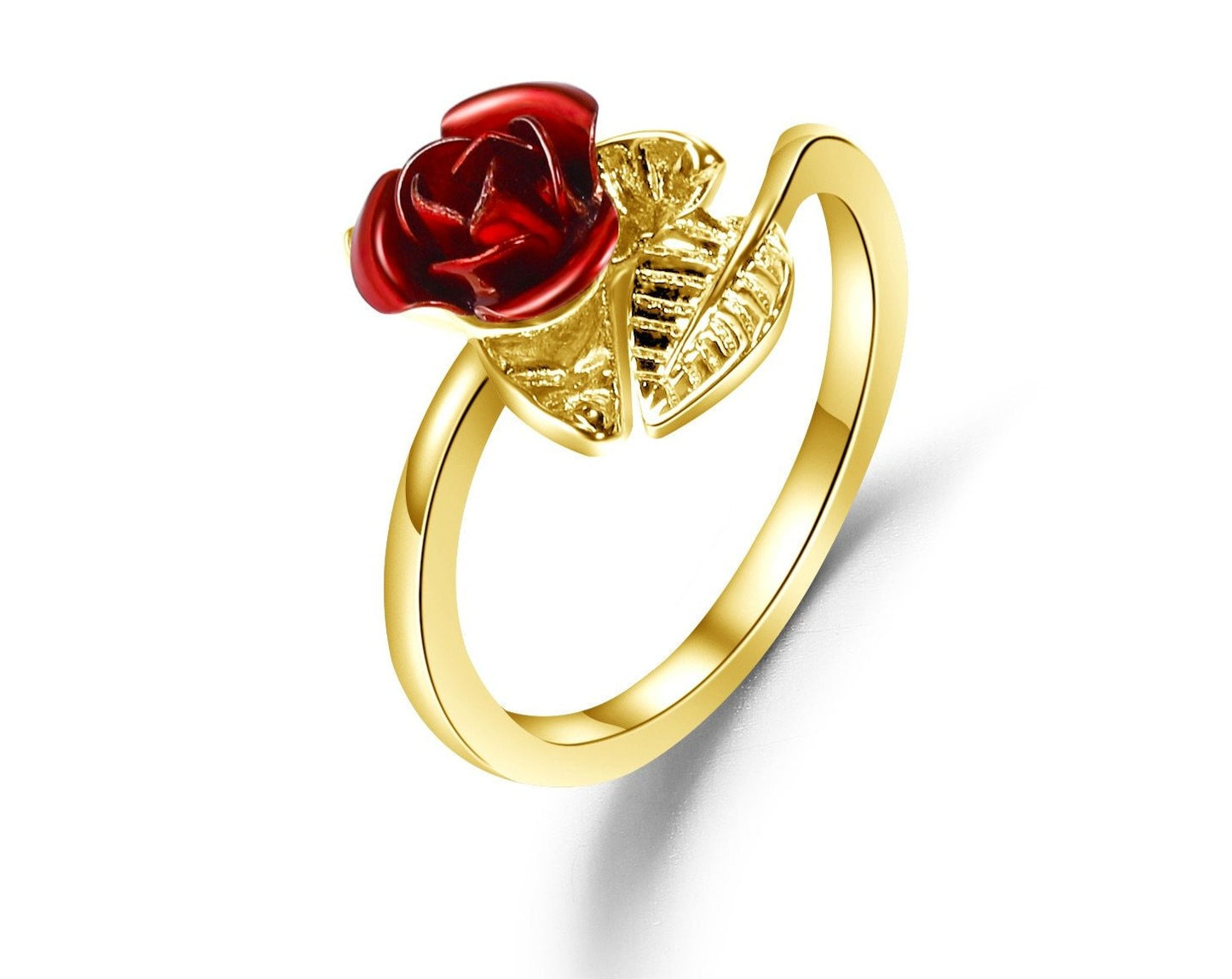 Beautiful Re-sizable Rose Flower Ring