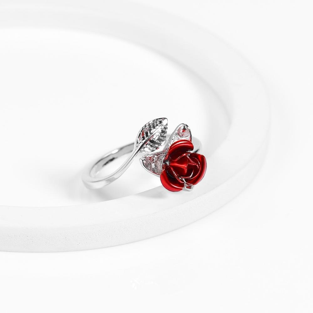 Beautiful Re-sizable Rose Flower Ring