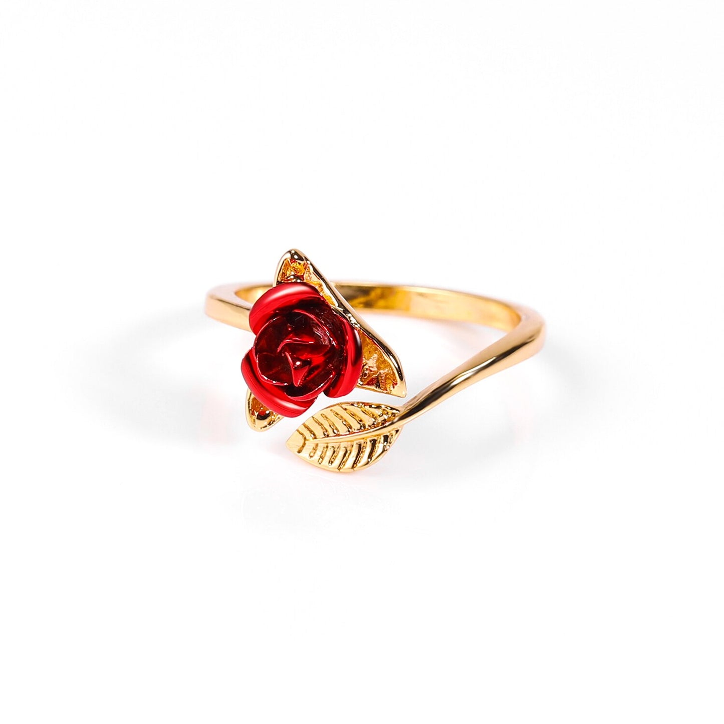 Beautiful Re-sizable Rose Flower Ring