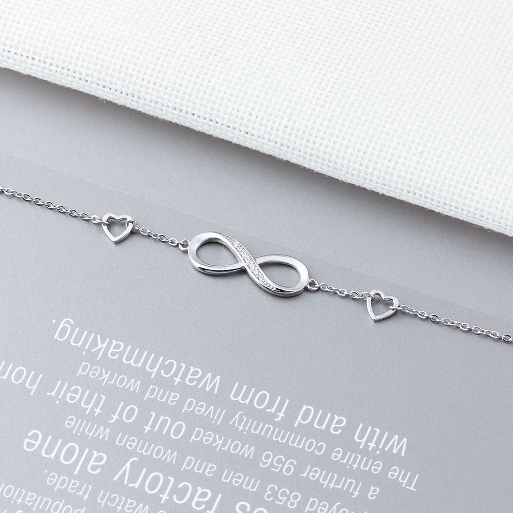 Silver Infinity Bracelets