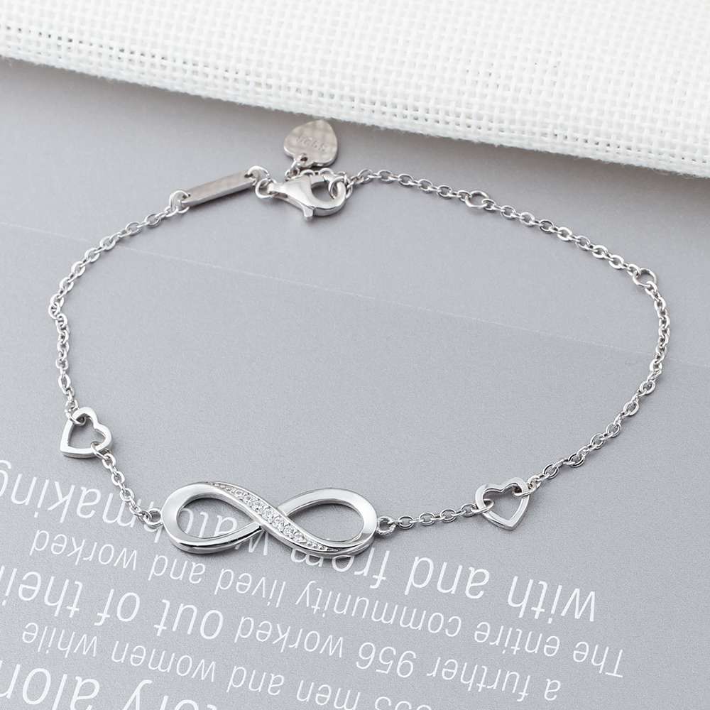 Silver Infinity Bracelets